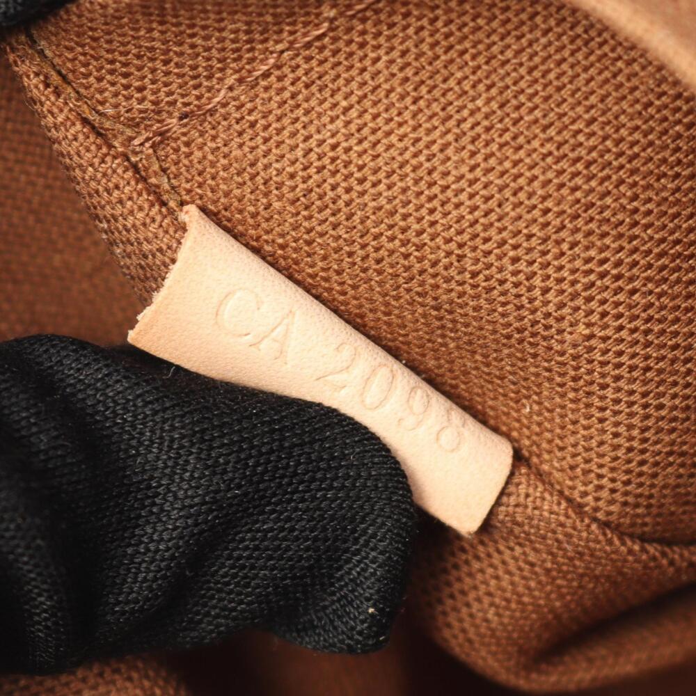 Louis Vuitton Canvas Bag Brown Shoulder Odeon Monogram Leather - Picture 4 of 9